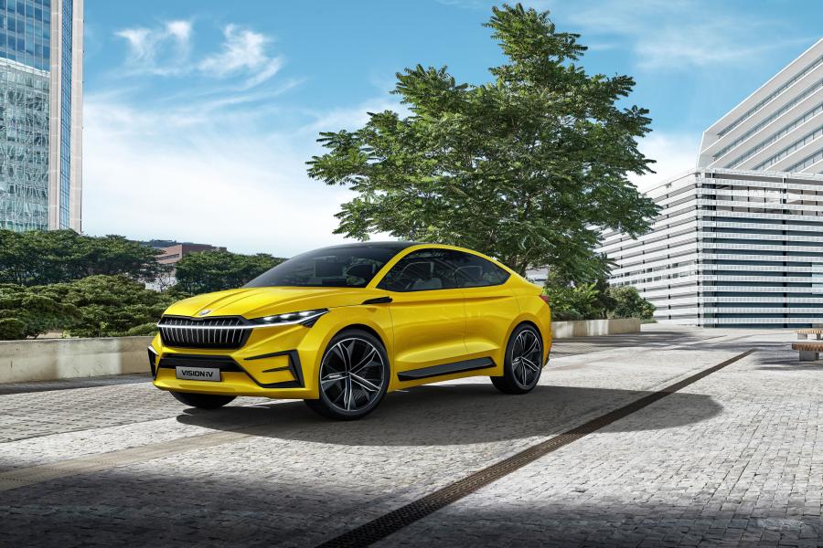  Skoda Vision iV 2019 года  (фото 20 из 30)
